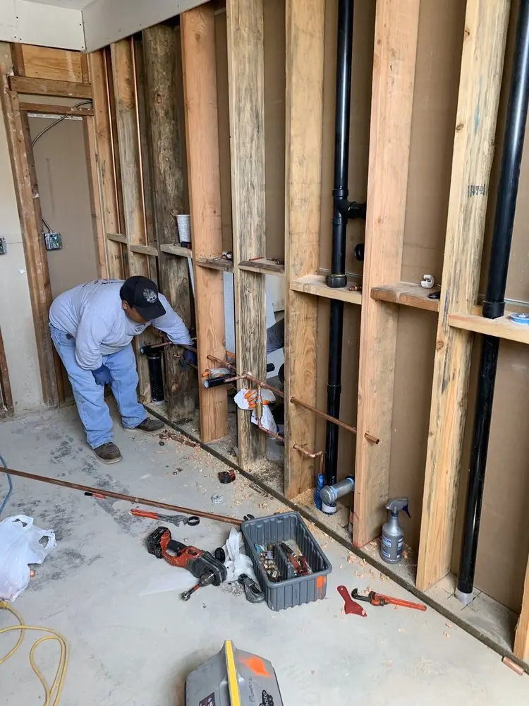 Commercial rough-in plumbing for Commercial Plumbing in Miamisburg
